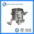 Sanitaire Ss304 SMS DIN Clamp Union for Pipe Fittings